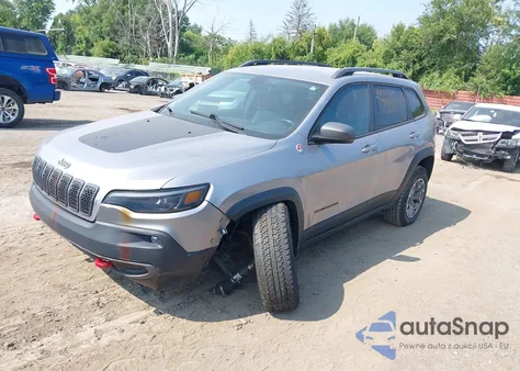 2020 Jeep Cherokee Trailhawk 4X4 z USA, uszkodzony, nr VIN 1C4PJMBN8LD619759